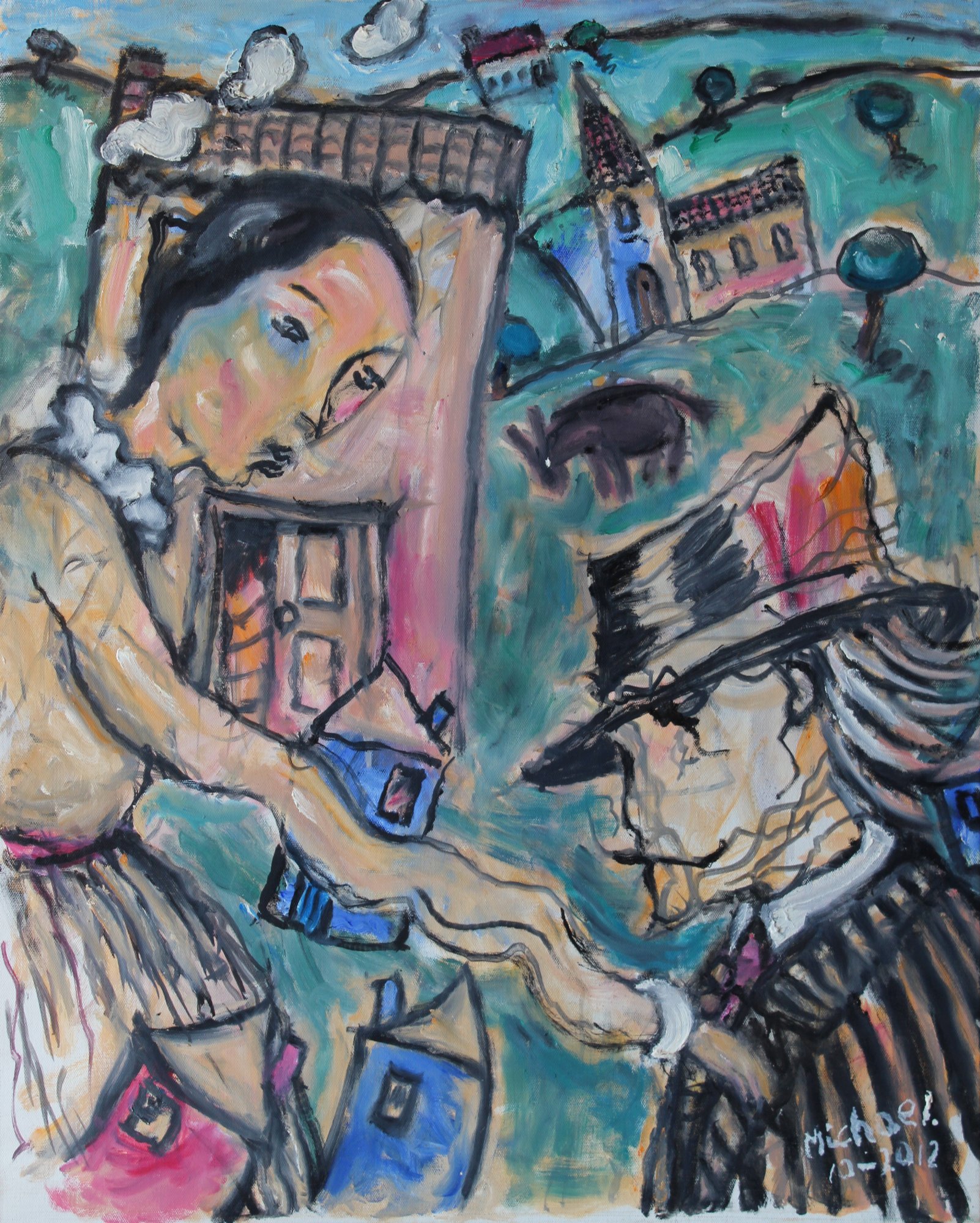 Michael Sarjeant -  Gaby_s long thin arm